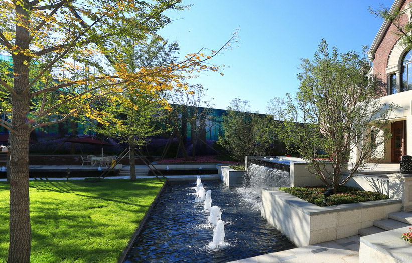 售樓部區(qū)域外部園林景觀設(shè)計