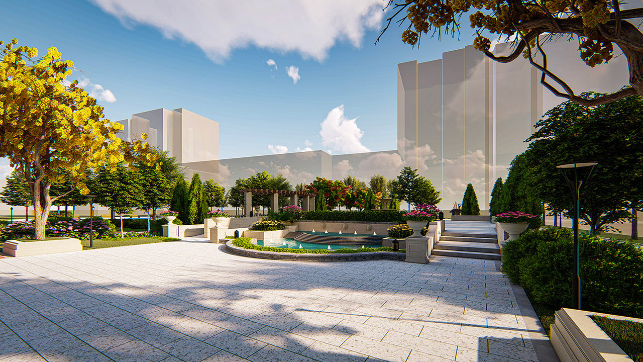 住宅區(qū)園林景觀設計