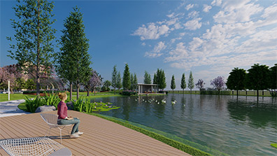 工業(yè)園區(qū)生態(tài)型景觀的特色