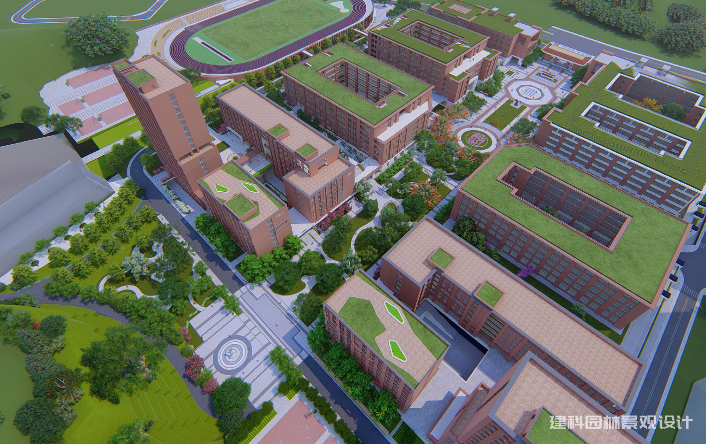 環(huán)境育人理念下的中學校園景觀設計策略